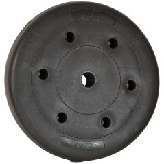 Disc fitness cauciucat 20kg, diametru 26,5mm, negru