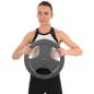 Disc fitness metal, multi-grip, 10kg, diametru 26,5mm, gri