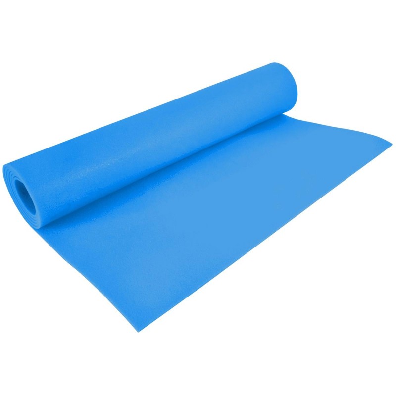 Saltea pentru antrenament yoga, impermeabila, 180x61x0,4cm, albastru