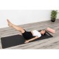 Saltea pentru antrenament yoga, impermeabila, 183x61x0,4cm, negru gri