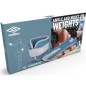 Set 2 greutati fitness Umbro mana/glezna 1kg, prindere velcro, marime reglabila, albastru