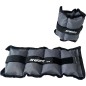 Set 2 greutati fitness Enero Fit mana/glezna 2kg, prindere velcro, multifunctionale, marime reglabila, gri