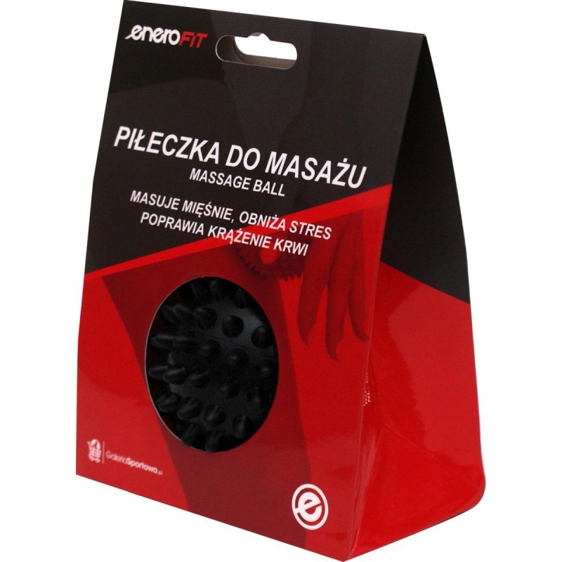 Minge pentru masaj, universala, relaxeaza musculatura, 7cm, negru