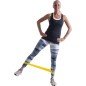 Set 3 benzi elastice pentru fitness Pure 2 Improve, multifunctionale, stimuleaza mobilitatea, multicolor