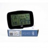 Statie meteo LCD, senzor wireless exterior, umiditate, ceas digital cu alarma