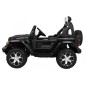 Masinuta electrica Jeep Wrangler Rubicon, off road, 12V, 2 scaune, roti spuma EVA, lumini LED, radio, 126x70x80cm