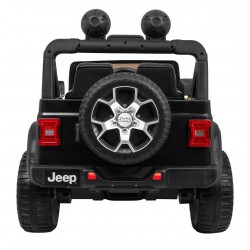 Masinuta electrica Jeep Wrangler Rubicon, off road, 12V, 2 scaune, roti spuma EVA, lumini LED, radio, 126x70x80cm