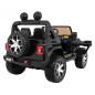 Masinuta electrica Jeep Wrangler Rubicon, off road, 12V, 2 scaune, roti spuma EVA, lumini LED, radio, 126x70x80cm