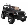 Masinuta electrica Jeep Wrangler Rubicon, off road, 12V, 2 scaune, roti spuma EVA, lumini LED, radio, 126x70x80cm