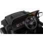 Masinuta electrica Jeep Wrangler Rubicon, off road, 12V, 2 scaune, roti spuma EVA, lumini LED, radio, 126x70x80cm