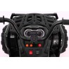 ATV Quad electric, 2 motoare, roti spuma EVA, negru