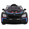 Masinuta electrica BMW M6 GT3, sport, 24V, roti spuma EVA si plastic, lumini LED, centura siguranta, 126x73x53cm