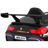 Masinuta electrica BMW M6 GT3, sport, 24V, roti spuma EVA si plastic, lumini LED, centura siguranta, 126x73x53cm