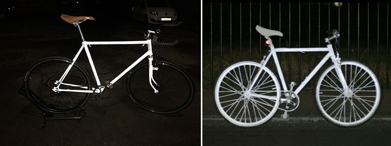 Biciclete nocturne reflectorizante